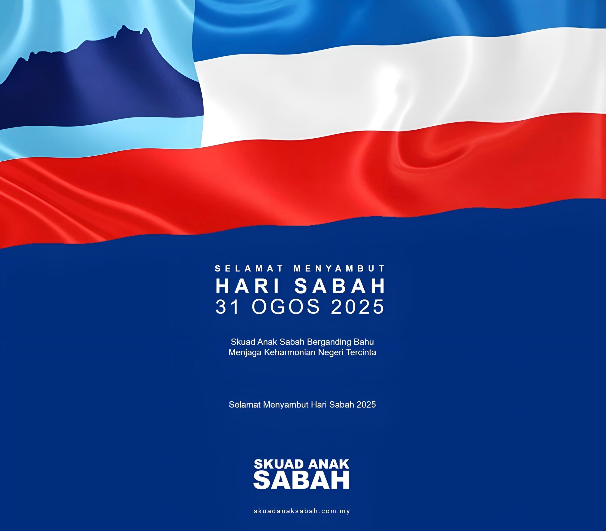 Selamat Menyambut Hari Sabah 2025 image